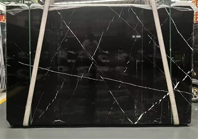 Kinijos Nero Marquina marmuro plokštė